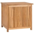 thumbnail image 5 of vidaXL Outdoor Storage Deck Box Chest for Patio Cushions Tools Solid Teak Wood, 5 of 34