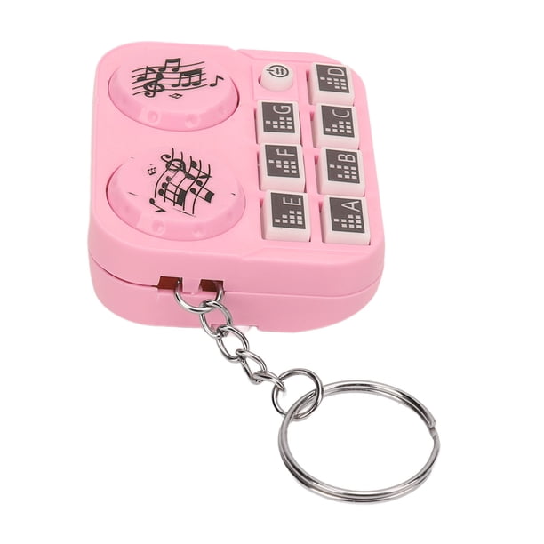 Llavero De Controlador DJ, Mini Reproductor Unique Disc Lights Reproducción Automática Para El Entretenimiento Musical