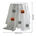 thumbnail image 5 of BZPIZ Halloween Table Runner Halloween Decorations with Black Spiderweb for Halloween Party Holiday Home Kitchen Dining Indoor Outdoor Decorations 59x118 Inch, 5 of 7