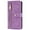 Lightpurple, variant on ELEHOLD Luxury Wallet Case for iPhone 13 (6.1") Card Slots Zipper Purse Stand Function with Crossbody Strap Wrist Strap PU Leather Shockproof Case for iPhone 13,Winered