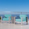 thumbnail image 2 of Noble House Cape Corail 3 Pièces Extérieur en Faux Bois Conversation Ensemble dans Aruba, 2 of 10