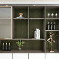 thumbnail image 5 of 17.7''x236'' Black Wallpaper Grasscloth Peel and Stick Cabinets Self Adhesive Removable Wall Paper Textured Linen Fabric Contact Paper Geometric Faux Grasscloth Wallpaper for Bedroom Liners, 5 of 9