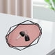 thumbnail image 5 of Bandeja hexagonal para servir y organizador de cosméticos, platos para la cena y café. Rosado, 5 of 7