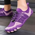 thumbnail image 6 of Purple Women'S Outdoor Barefoot Water Shoes Quick Dry Breathable For Fitness Diving Hiking Purple Size 9, 6 of 9