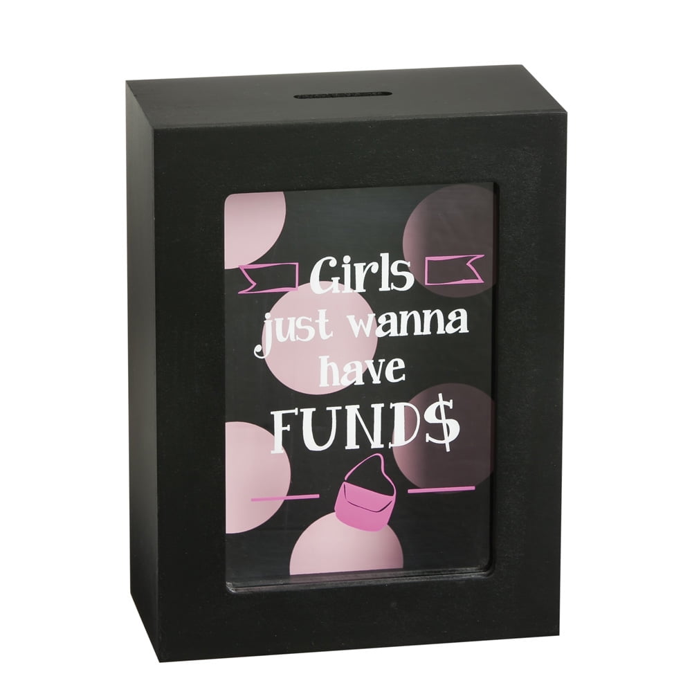 girls just wanna have funds piggy bank