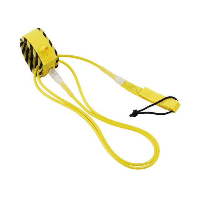 Alician Colorful Surf Leash Adjustable Double Bearing 360 Degree Rotation Design Foot Rope Water Sports Supplies