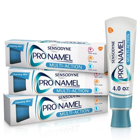 Sensodyne Pronamel Multi-Action SLS Free Toothpaste for Sensitive Teeth, to...