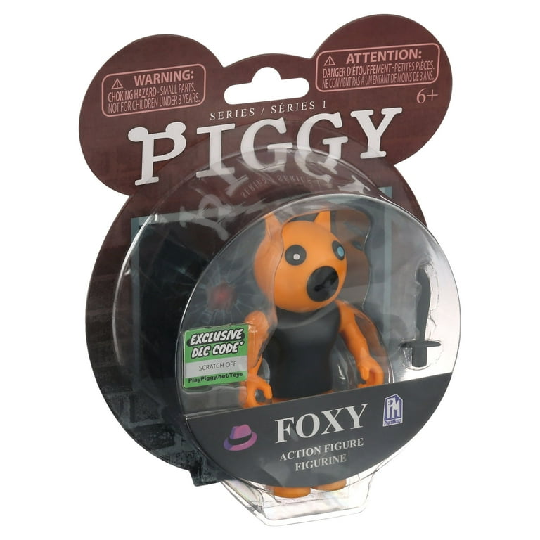 PIGGY - Foxy Action Figure (3.5 Buildable Toy, Series 1) – Zerg Toys and  Collectables