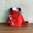 thumbnail image 5 of Home Textile Storage,Hair Tool Bag Leather Salon Bag Portable Hairdresser Bag With Waist Shoulder Belt Hairdresser Scissor Multifunction Tools Bag For Comb Clip Shear Bag, 5 of 8