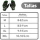 thumbnail image 2 of Guantes para Motociclista Hanylish Antideslizante Talla XXL Negro-Verde, 2 of 4