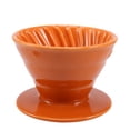 thumbnail image 3 of Ceramic Hand Brew Coffee Filter Cup Conical Filter Coffee Dripper Kit Household Coffee Appliance Pour over Coffee Stand G, 3 of 8