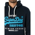 thumbnail image 4 of Superdry Vintage Logo Prem Good Pullover Hoodie, Blue, 4 of 5