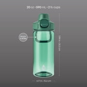 TAL 20oz Tritan Ranger Lock Water Bottle, Green