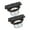 2 packs, variant on 2inch 6Ohm 10W Subwoofer Multimedia Portable Loudspeaker Sound Amplifier Loudspeaker Inner Aluminium