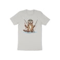 thumbnail image 5 of Funny Sea River Otter Fishing Fish Lover Gift for Fisherman T-Shirt Cute Otter Birthday Holiday Present Boys Girls Men Women Kids Tshirt, 5 of 10