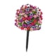 thumbnail image 2 of Decoración de estaca de jardín de flores de violeta artificial accesorios de jardín de hadas versátiles flor realista con estaca para césped Red Blue Pink, 2 of 8