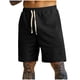 thumbnail image 1 of pstuiky Abreviatura para hombres, Pantalones cortos holgados de verano para hombre, deportivos, de playa, informales, para fitness y exteriores, con perforaciones., 1 of 6