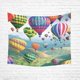 thumbnail image 1 of ABPHQTO Tapiz de pared Globos aerostáticos 128x150 cm, 1 of 2