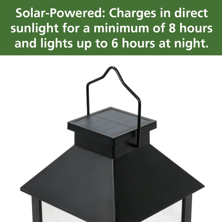 Mainstays Solar Outdoor Decorative Patio Hanging Lights with