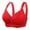 Red, variant on FhsagQ Bra Women's Bras Crotchless Women Casual Adjustable Breathable Top Bra Underwear without Steel Ring Gathering and Adjusting Bra 02 Women's Bras Plus Size Plus Size Bras for Women Red 44