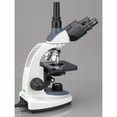 thumbnail image 2 of AmScope 40X-1000X 1W LED Trinocular Compound Microscope New, 2 of 4