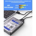 thumbnail image 3 of Cable Adaptador VIMI Para Disco Duro SATA A USB 3.0 HDD SSD 3.5, 3 of 11