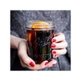 thumbnail image 3 of Frascos Mason Jars Ball 24 Piezas 16 Onzas Vidrio Transparente Con Tapa Con Popote, 3 of 5