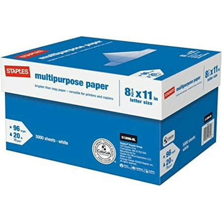 Red Laser Inkjet Paper - Staples stpales500copy Multipurpose Inkjet & Laser Paper, 8.5 X 11