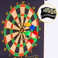 thumbnail image 4 of Diana magnética para dardos ∅43*36,5 cm, juego de diana magnética con 6 dardos magnéticos, juego de dardos seguro para niños y adultos. Diana de dardos de doble cara para deportes y ocio en, 4 of 7