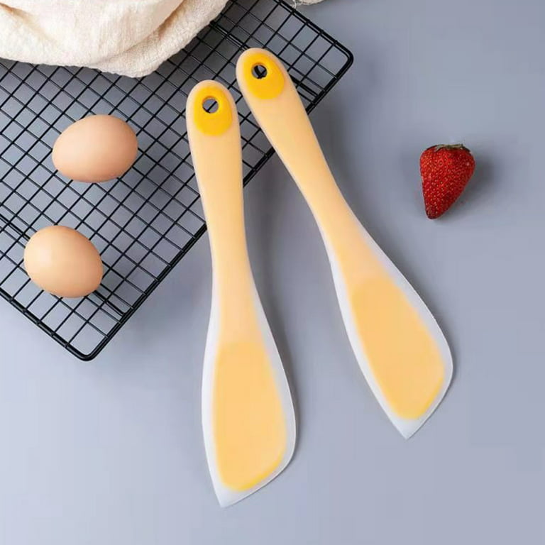 Silicone Spatulas, Small Rubber Spatula With Solid Stainless Steel Core One  Piece Design Heat Resist…See more Silicone Spatulas, Small Rubber Spatula