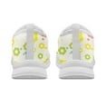 thumbnail image 6 of Psesaysky Printed Sneakers with Colorful Small Flowers for Women Big Girls Anti-Slip Lightweight Soft Loafers Slip on Walking Shoes Comfort Casual Shoes for School Trip White Sole Size 5.5, 6 of 7
