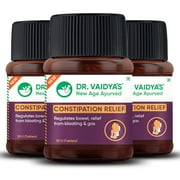 Dr. Vaidya's Constipation Relief - 30 Capsules - Pack Of 2