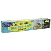 Nicole Home Collection 01015 Gallon Bags with Ties - 1440 Per Case