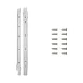 thumbnail image 6 of Hickory Hardware P1750-16-W-5B 16 in. Side Mount Drawer Slide, White - Pack of 5, 6 of 6