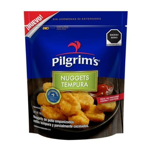 Nuggets de Pollo Pilgrim's Tempura 700g