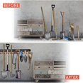 thumbnail image 5 of Organizador de Garaje YONGSHENG Sistema de Almacenamiento Ajustable 64 Pulgadas 16 Ganchos 4 Rieles, 5 of 5