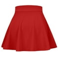thumbnail image 6 of UQJfacai Girls Skirt Elastic High Waisted Tennis Skirt Stretchy Casual Pleated Sport Performance Skorts Uniform Skirt 4-15 Years, 6 of 8