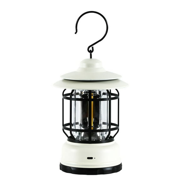 Outdoor Camping Light Home Cob Retro Horse Lantern Portable Water Proofing Multi Functional Camping Tent Light
