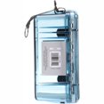 thumbnail image 4 of Outdoor Products Large Watertight Case Dry Box, Blue, 8" x 6.75" x 3.5", Polycarbonate, Solid Print, 4 of 8