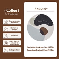 1-Count Kitchen Sponges- Compressed Cellulose Sponges Non-Scratch Natural Dish Sponge for Kitchen Bathroom Cars, Funny Cut-Outs DIY for Kids