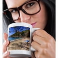 thumbnail image 2 of Caribbean, St Lucia, Pigeon Island National Park Beach - Ca33 Kwi0001 - Kymri Wilt, 11oz Mug, 2 of 7