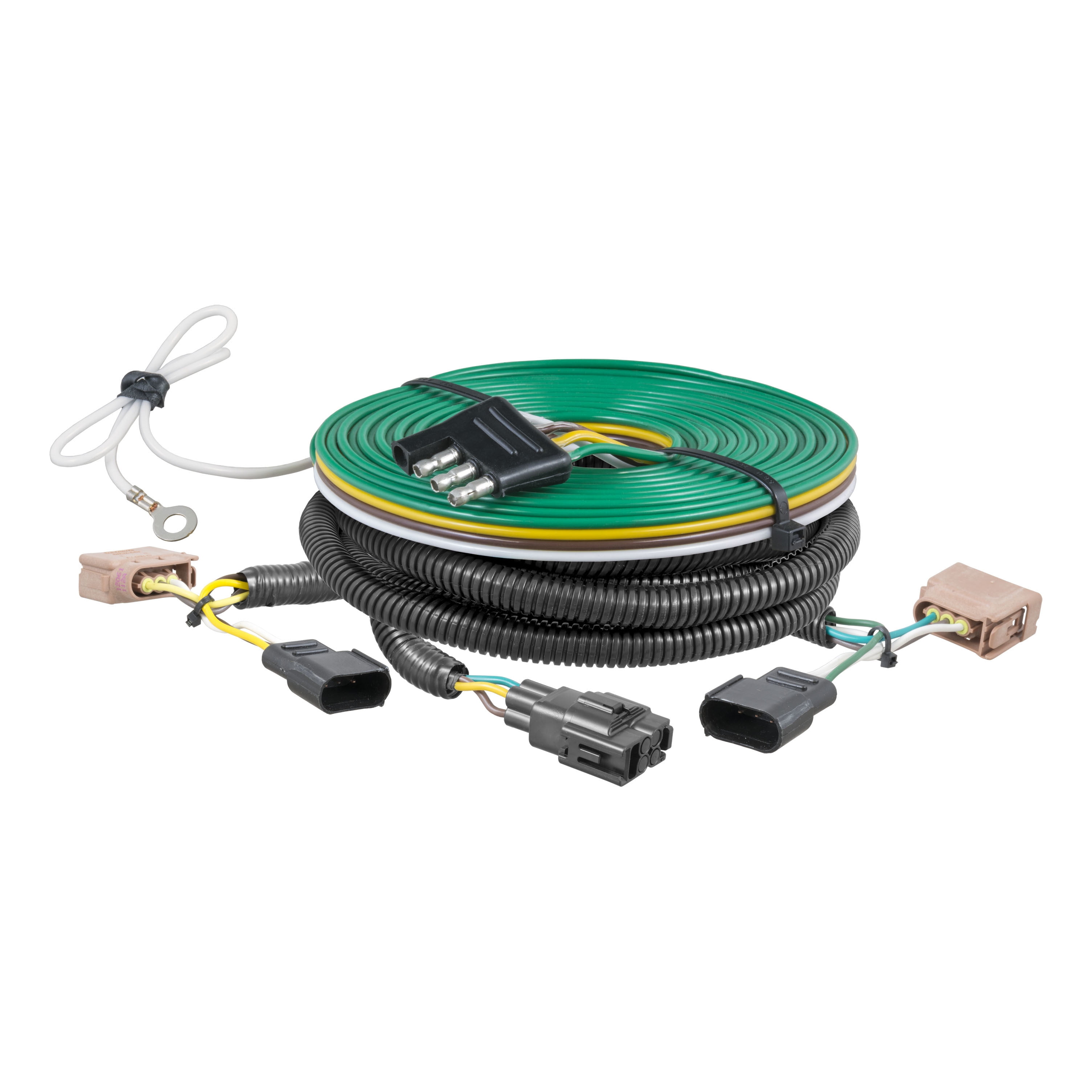 CURT 58942 Custom TowedVehicle RV Wiring Harness for Dinghy Towing