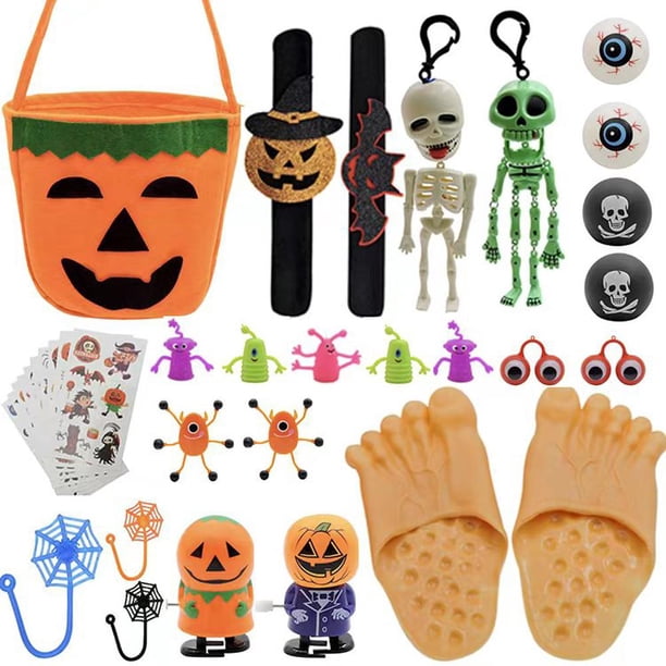 Halloween Apropios Complicados Party Halloween Party Favors Pumpkin Candy Bucket Juguete Para Niños Niños Yuarrent HA046701-03