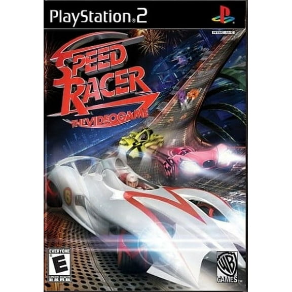 Speed Racer - Complete in Box - Black Label - Tested - PS2 Playstation 2