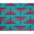 thumbnail image 4 of oneOone Polyester Lycra Fabric Floral Block Printed Fabric 1 Yard 56 Inch Wide, 4 of 4