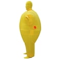 thumbnail image 5 of Inflatable Masquerade Costume Full Body Suit Air Blow Up Costumes Jumpsuit Suit,Height 4'11"-6'3",Yellow, 5 of 7
