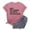 Pink, variant on Wang6 Womens Graphic Summer Tops Casual Short Sleeve Loose Fit Crew Neck Tshirts Trendy Aunt the Woman the Myth the Bad Infuence Printed Tees T-Shirts Pink XL