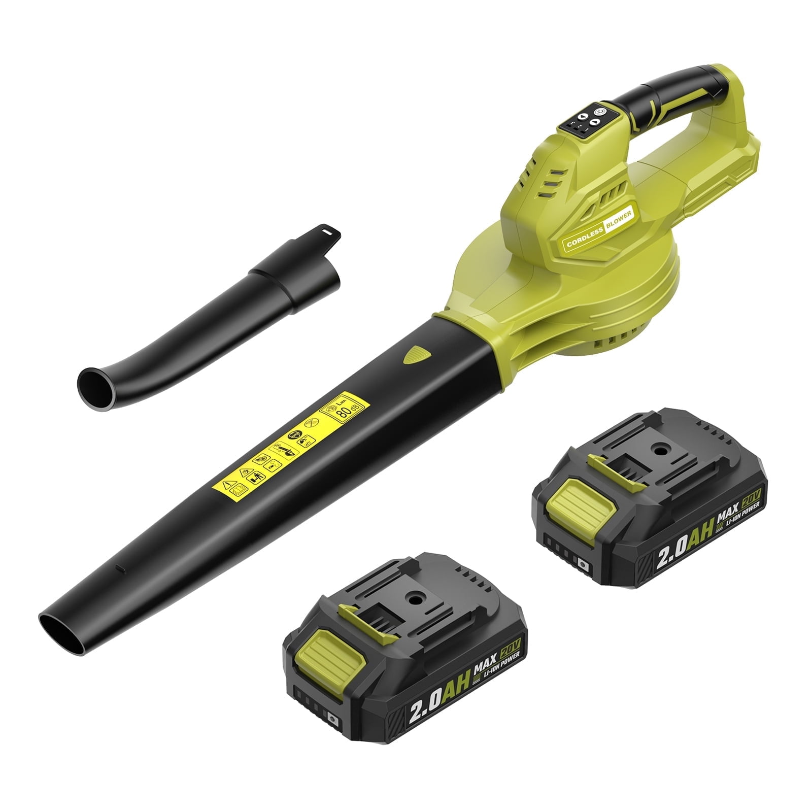 Seyvum 20V Cordless Leaf Blower with 2 Batteries photo 1