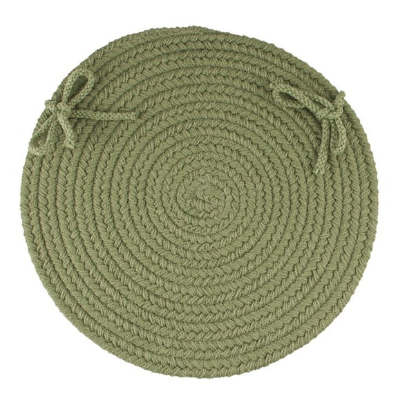 Rhody Rug WearEver Olive Poly C/P's Set-of-4