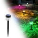 thumbnail image 1 of Super Bright Solar Lights Outdoor Impervious Lights (2pc), Dusk To First Light Up To 12 Hours Solar Powered Outdoor Walkway Garden Lights Auto On/Off, Sidewalk, 1 of 8